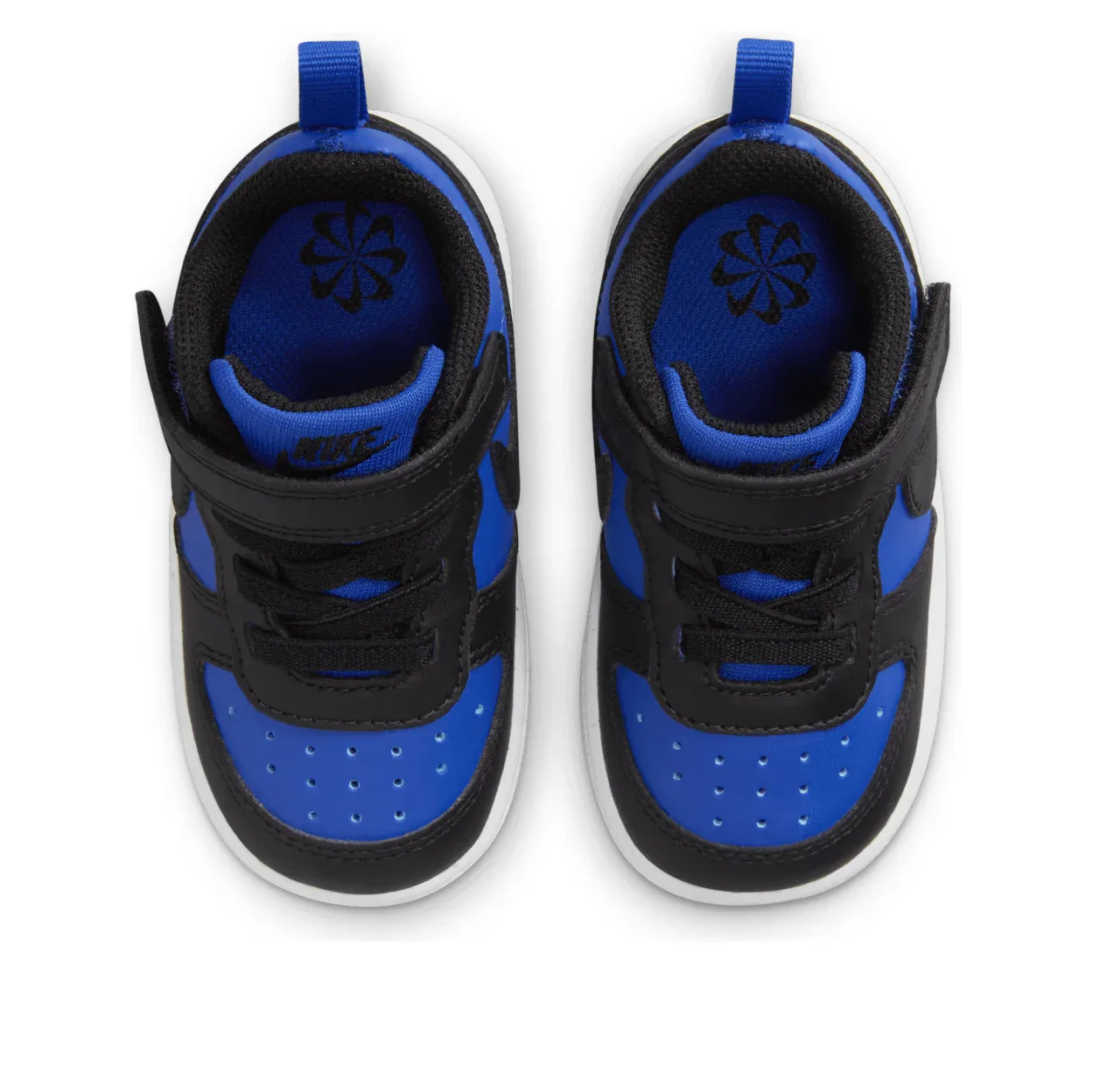Кроссовки (TD) Nike Court Borough Low Recraft 'Game Royal White Black', синий — фото 4