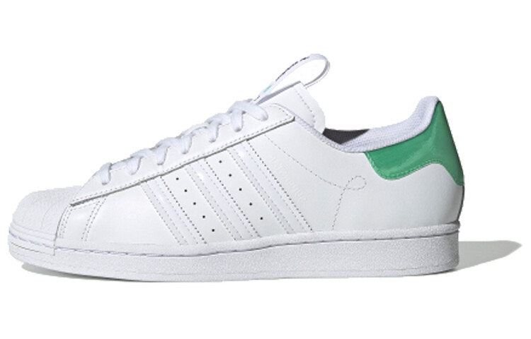 

Кроссовки Adidas Originals Originals Superstar Guangzhou Retro Low Top Casual Skate Shoes Unisex White Green