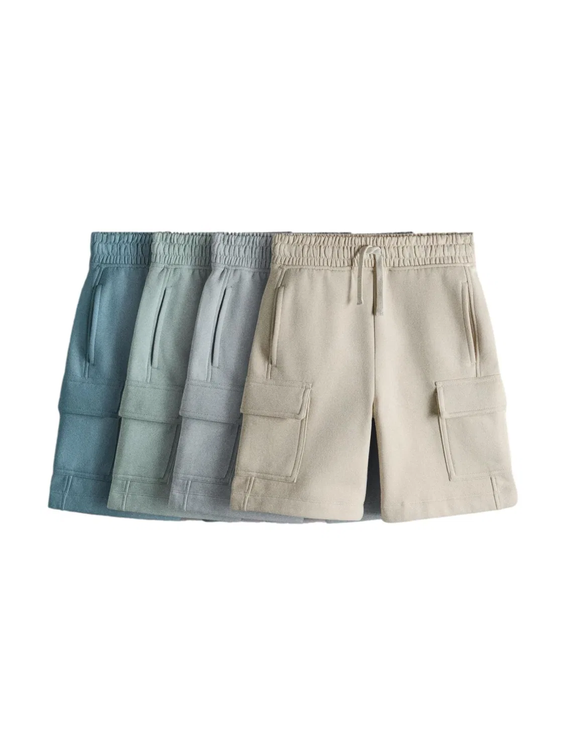 Брюки свободного кроя The Set, Beige/Dusty Blue/Light Grey/Mint