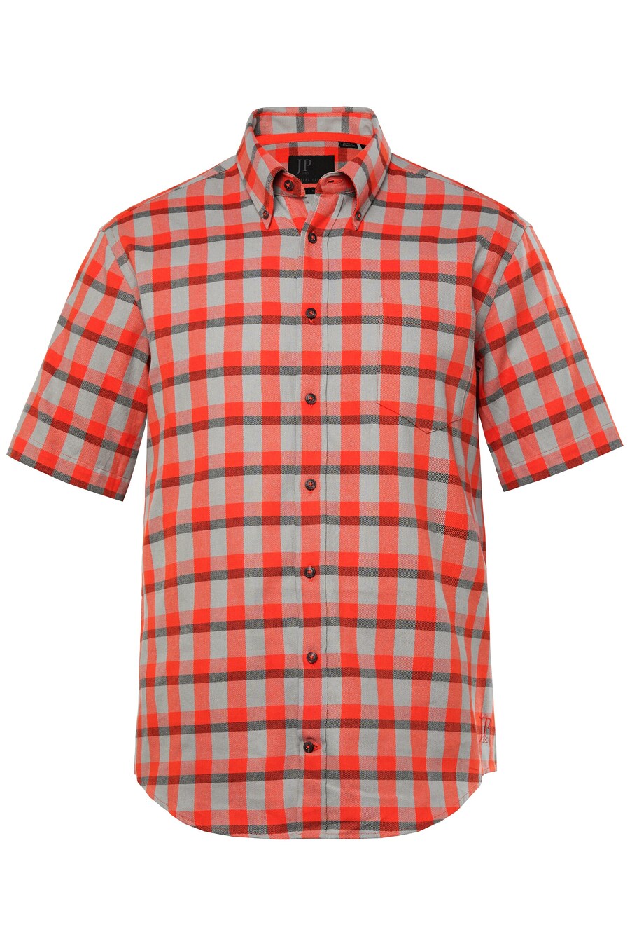 

Рубашка на пуговицах классического кроя JP1880, Orange red