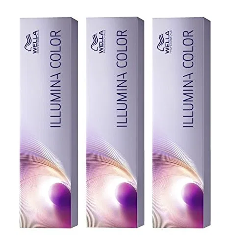 Краска для волос «Illumina Color 7/81 Medium Blonde Pearl-Ash» 3 x 60 мл от Wella Wella