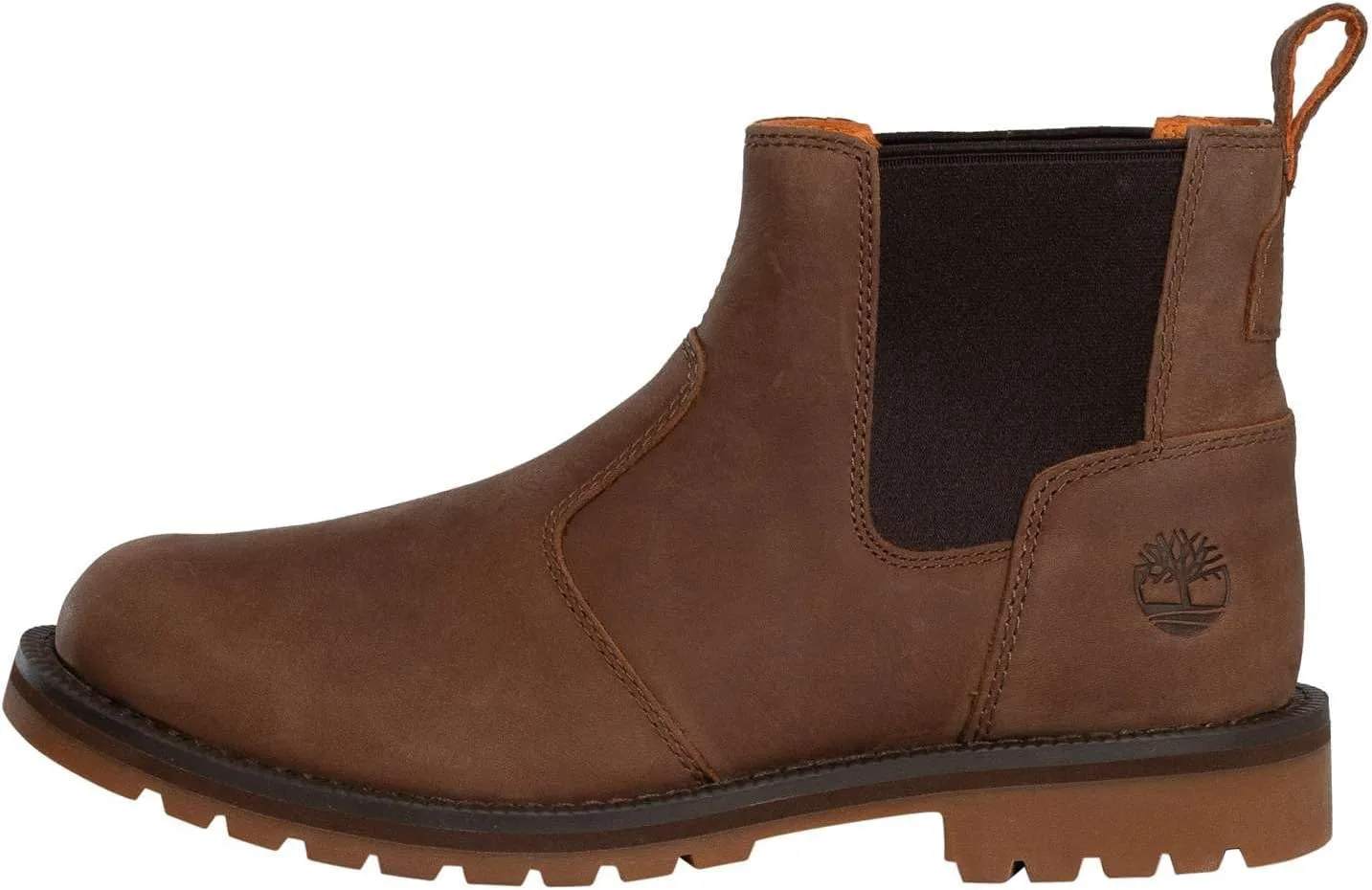 Мужские кожаные ботинки Timberland Redwood Falls Chelsea, размер M, коричневый — фото 2