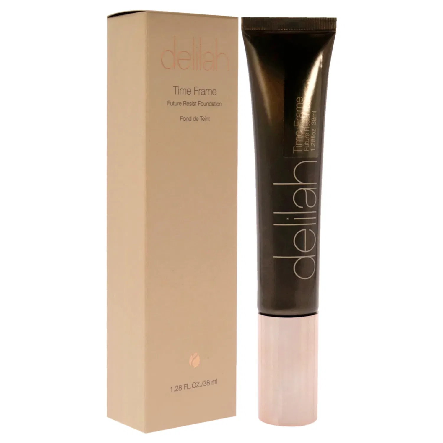 Тональный крем Time Frame Future Resist Foundation SPF 20 - Nutmeg от Delilah for Women - 1,28 унции, коричневый — фото 3