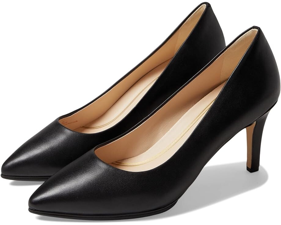 Туфли Cole Haan Grand Ambition Pump (75 mm), цвет Black Leather