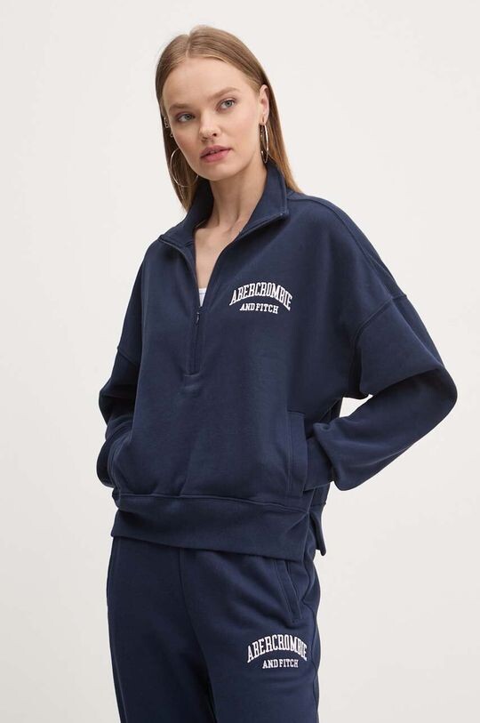 

Толстовка Abercrombie & Fitch, темно-синий