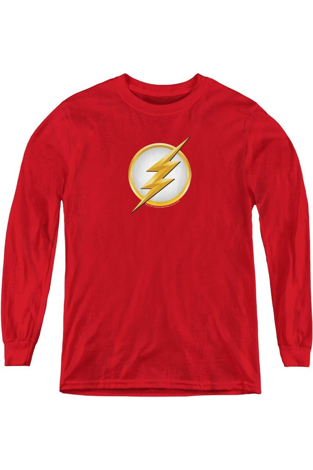 

Футболка с длинным рукавом Flash New Logo для молодежи Gildan, красный