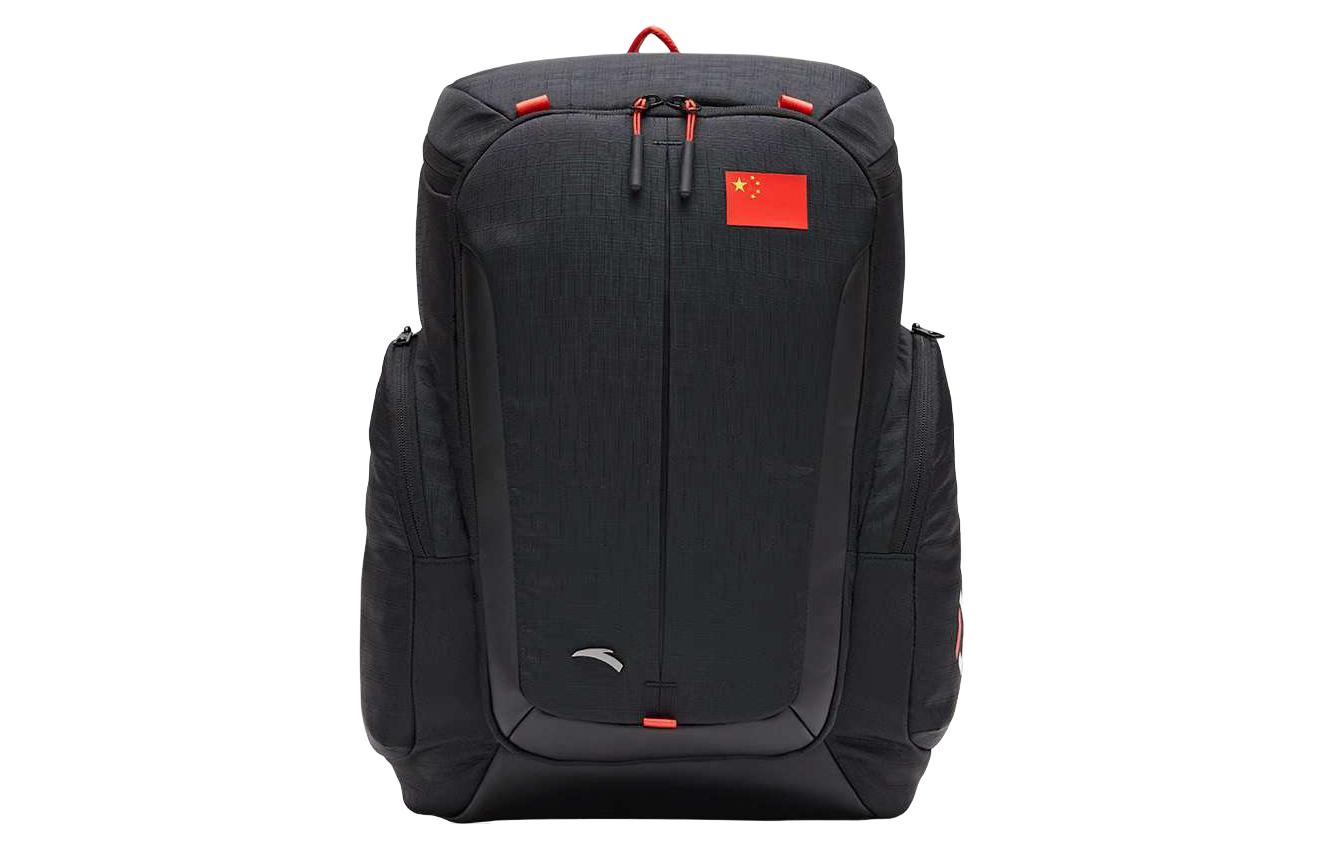 

ANTA Полиэстеровый рюкзак мужской базовый черный, Basic Black
