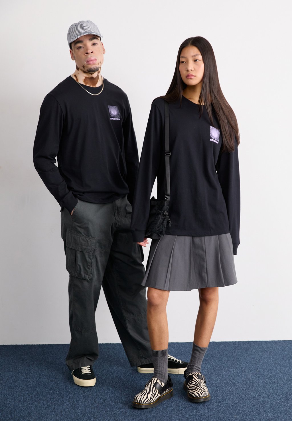 

Топ с длинными рукавами DIGITAL SWAMP TEE UNISEX Salomon, черный