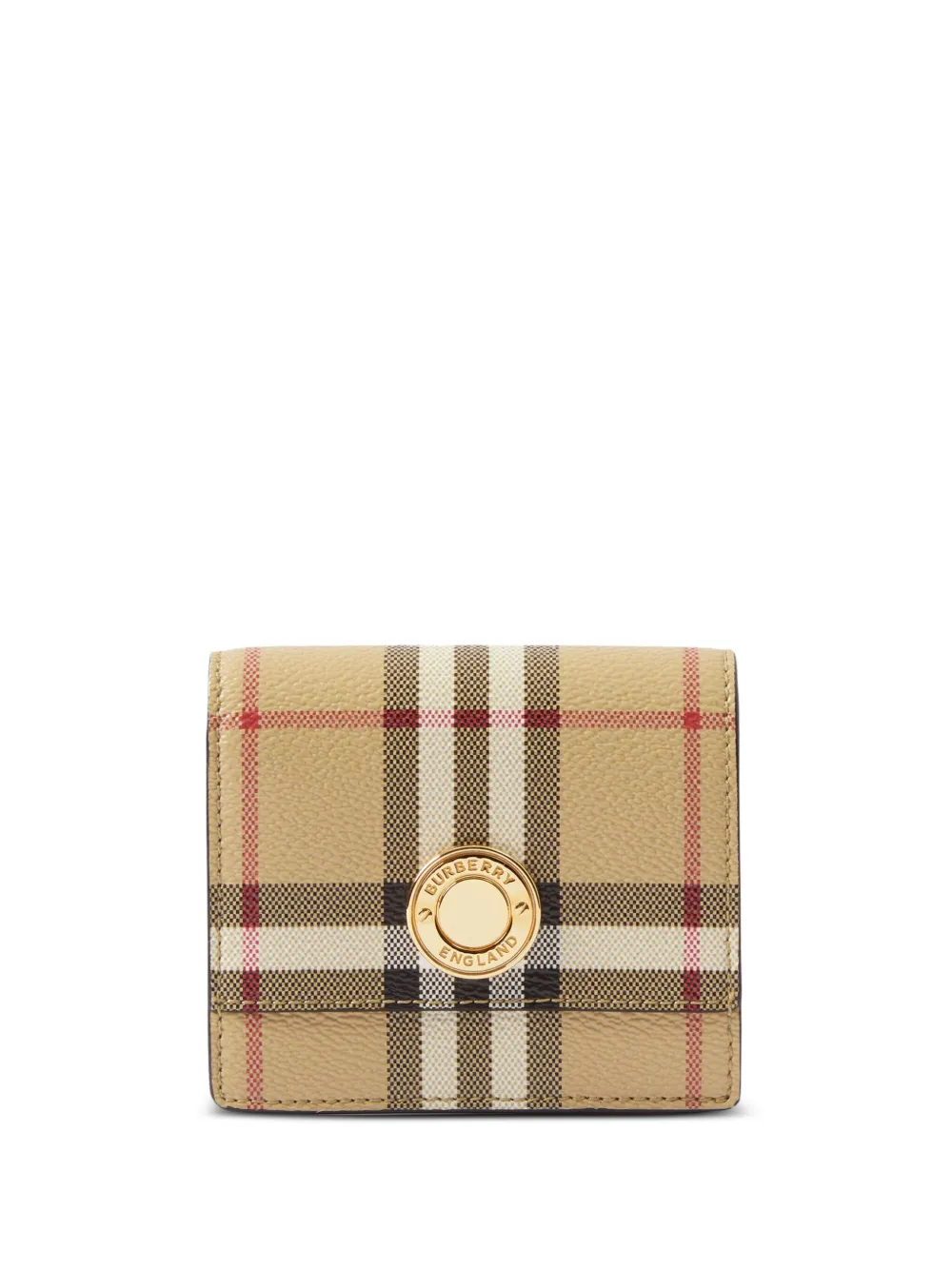 

Бумажник в клетку BURBERRY, нейтральный