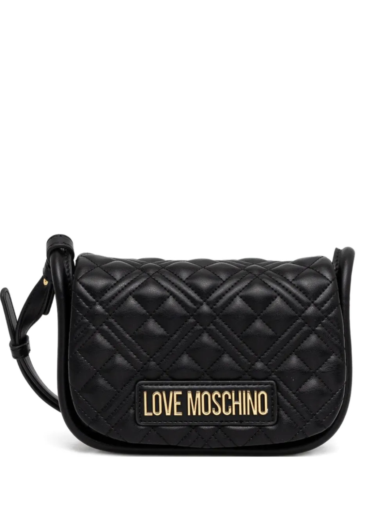 

Сумка через плечо с логотипом Love Moschino, черный