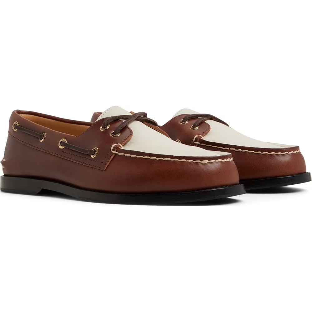 

Кожаные туфли-лодочки Prescott Sperry, коричневый