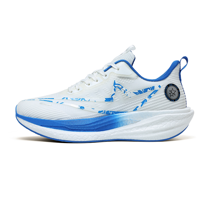 Амортизирующие устойчивые к истиранию нескользящие кроссовки Low top Unisex Blue And White Porcelain GAISIDULANTE, синий and белый Porcelain[Comes with Full-Length Carbon Plate] — фото 3