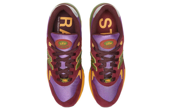 Кроссовки бродячие крысы x 580 New Balance, красный — фото 4