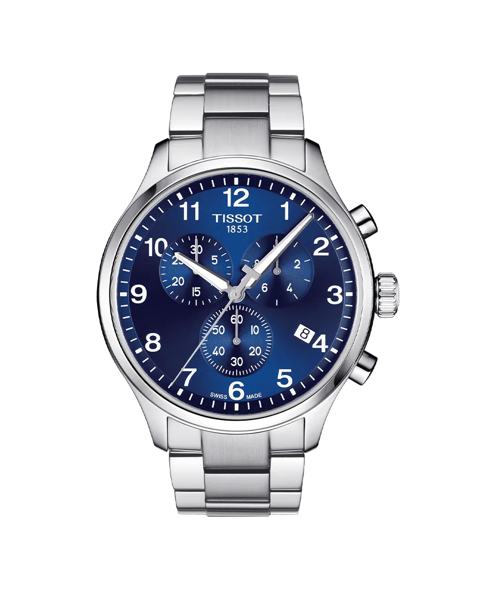 

Мужские часы коллекции Chrono XL в стальном корпусе Tissot, серебряный