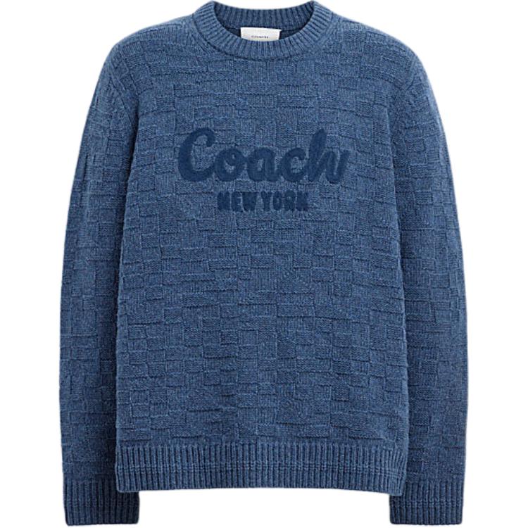 

Свитер мужской индиго COACH SS24