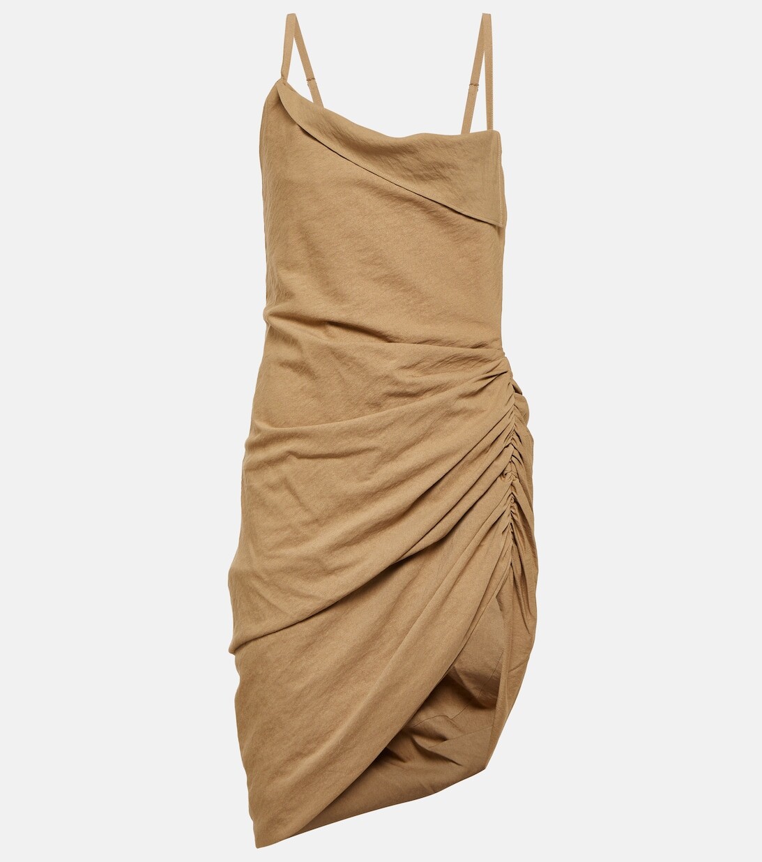 

Мини-платье La Robe Saudade из вуали JACQUEMUS, бежевый