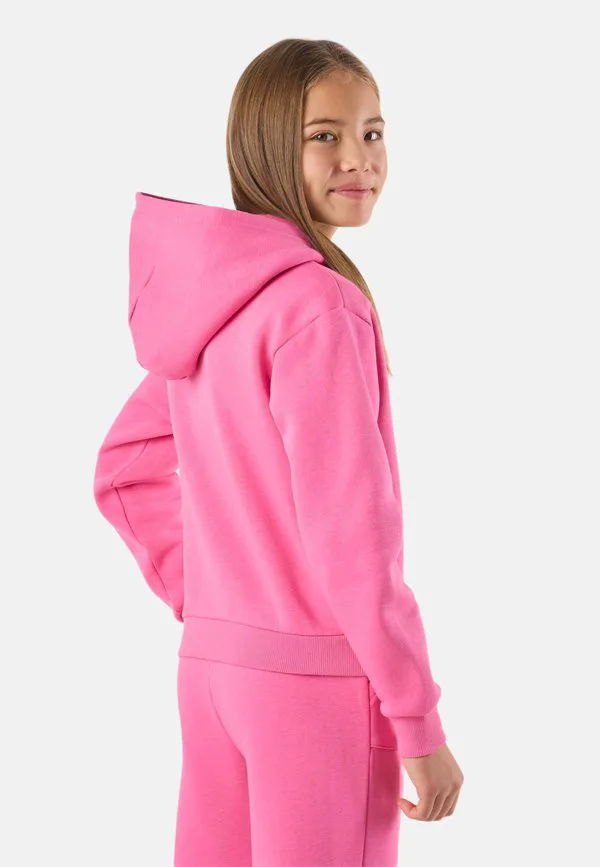 Толстовка с капюшоном на молнии из лос-анджелеса Denim Factory, Pink — фото 3