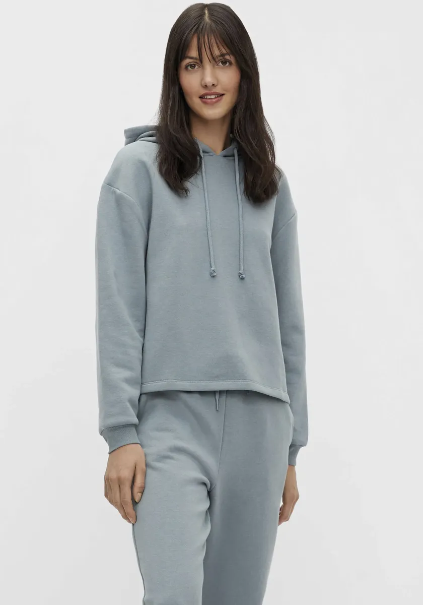 

Толстовка с капюшоном "PCCHILLI LS HOODIE NOOS BC" Pieces, цвет Trooper