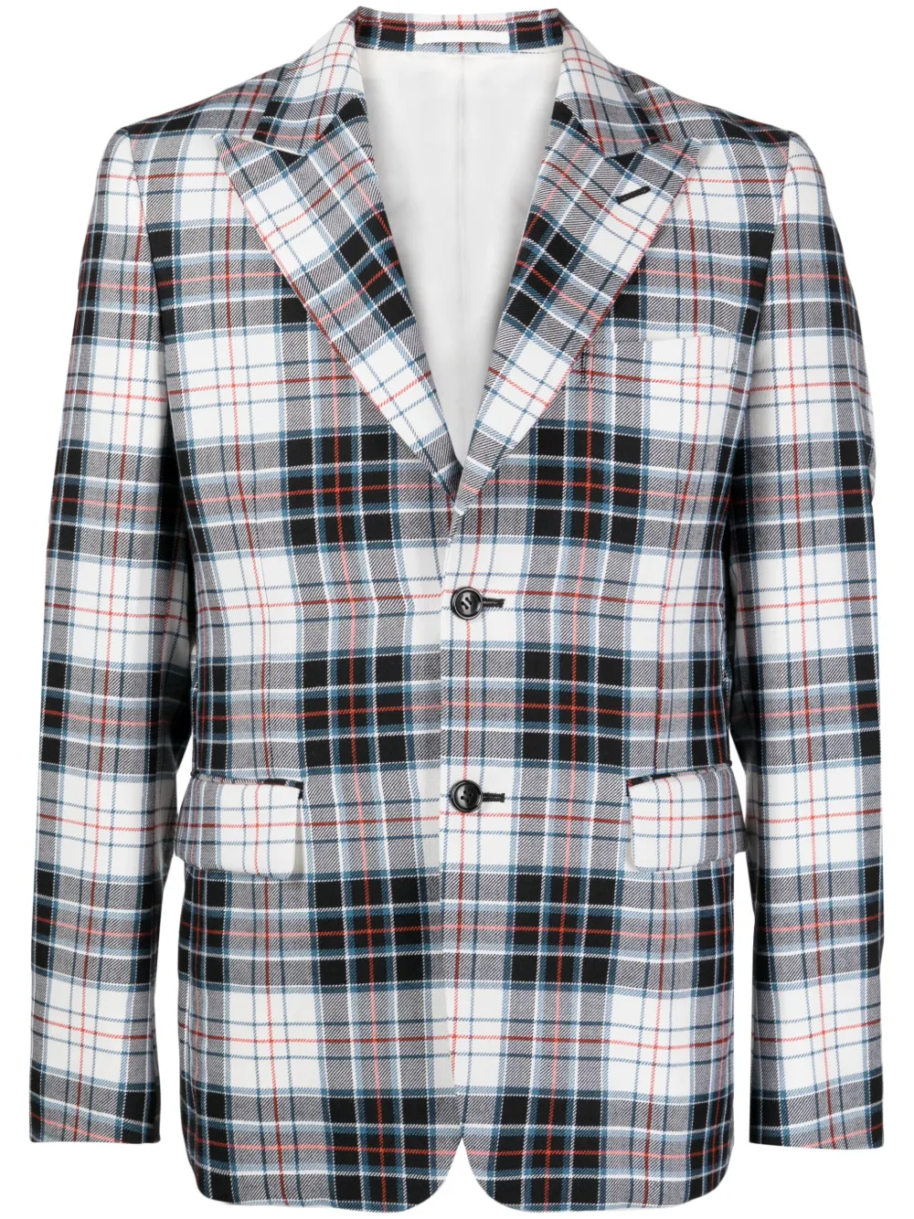 

Шерстяной пиджак с дутой вставкой Comme des Garçons Homme Plus, мультиколор