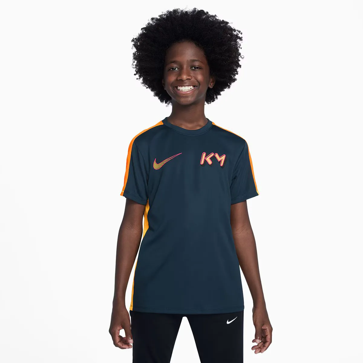 

Академия Килиана Мбаппе23 Детская футболка Nike, синий