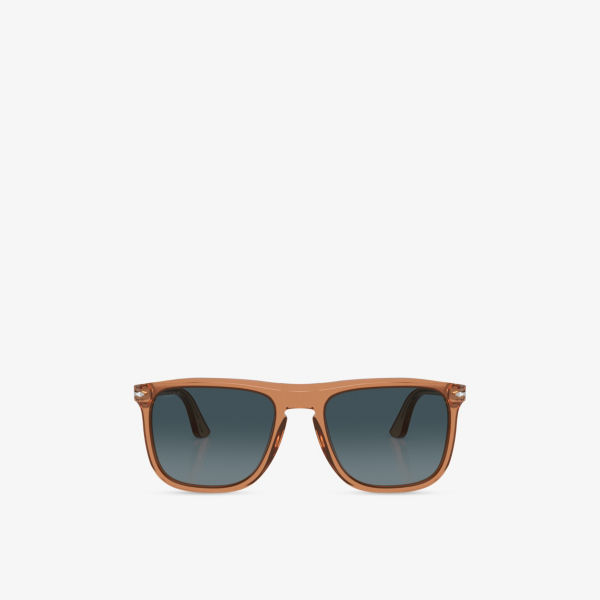 

Po3336S солнцезащитные очки pilot-frame из ацетата Persol, коричневый