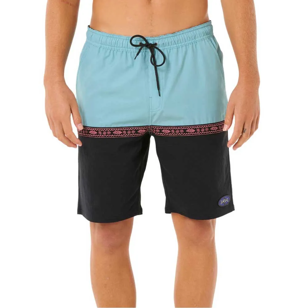 

Шорты для плавания Rip Curl Raw Energy Split Volley, синий