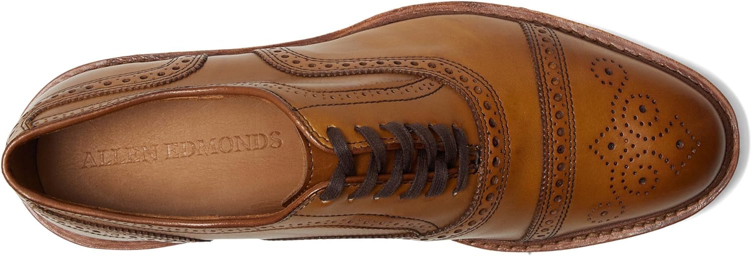 Мужские оксфорды Allen Edmonds Strand Verse, Walnut Leather — фото 2