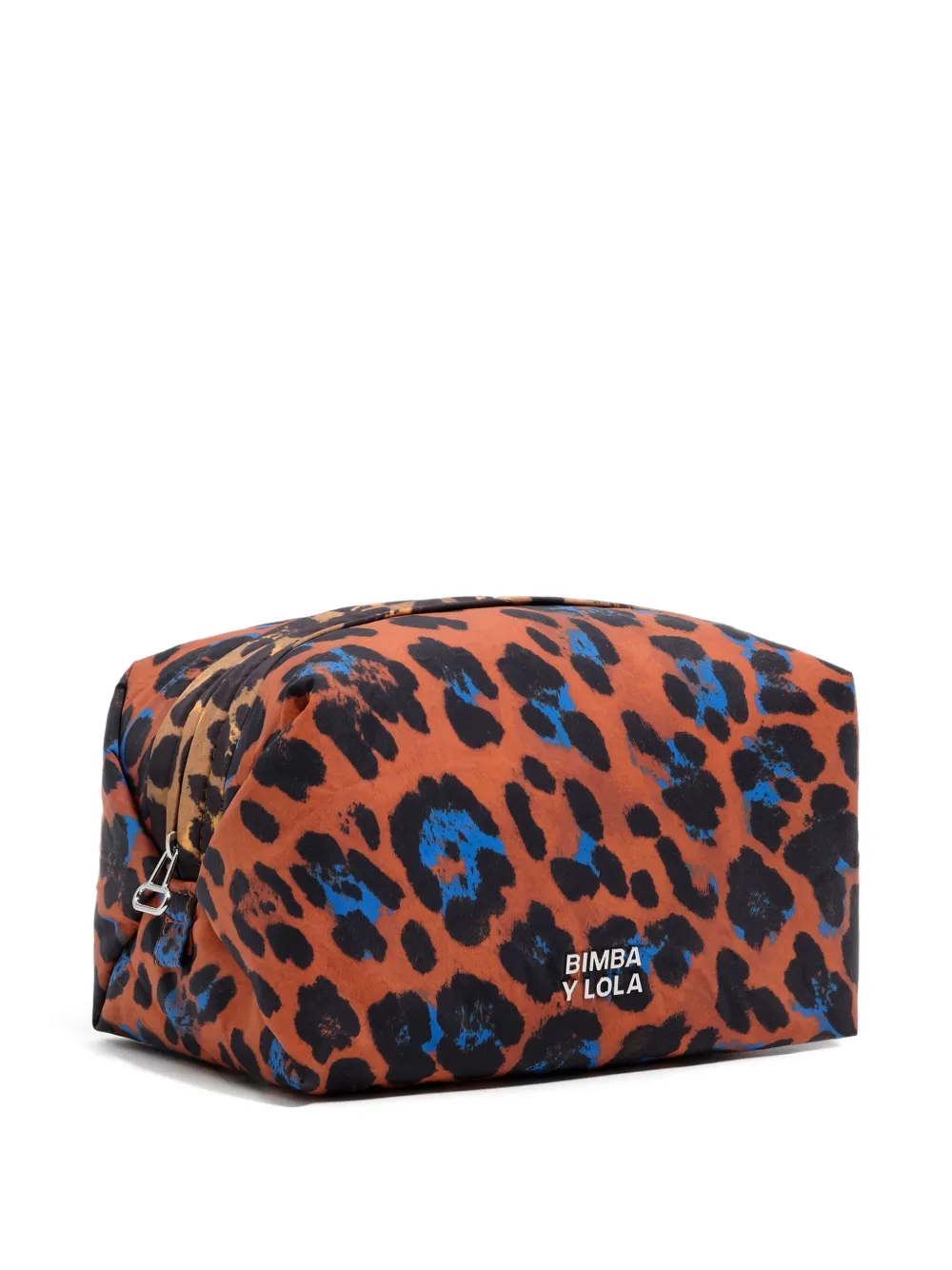 

Косметичка с леопардовым принтом на молнии Bimba y Lola, красный