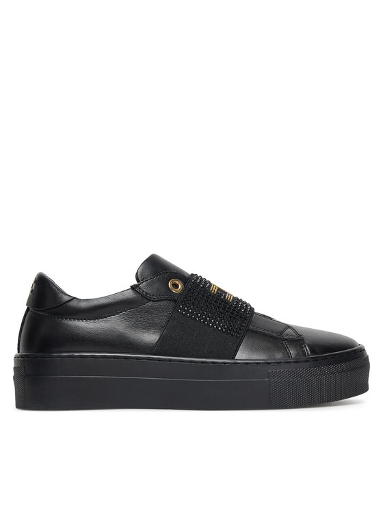 Кроссовки Low Cut Velcro F4A9-E0355-1251 D Elisabetta Franchi, чёрный