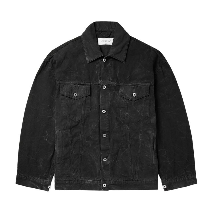 

Куртка Off-White Denim Jacket, черный