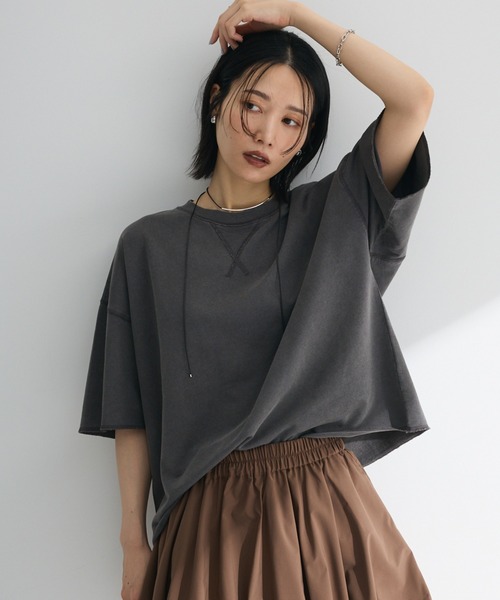 

Футболка с принтом SUGAR SPOON, угольно-серая