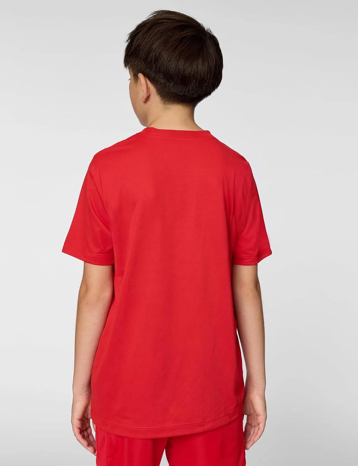 Футболка с логотипом Nike Dri-FIT, университетский красный — фото 3