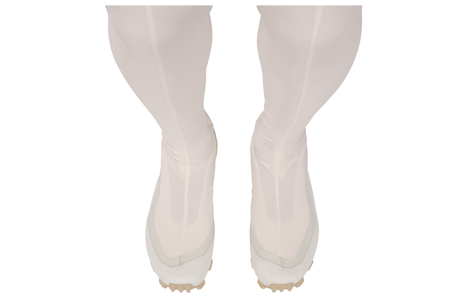 Сапоги-чулки женские Mm6 Maison Margiela X Salomon высокие, розовый — фото 4