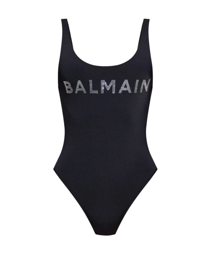 

Цельный купальник Balmain, черный