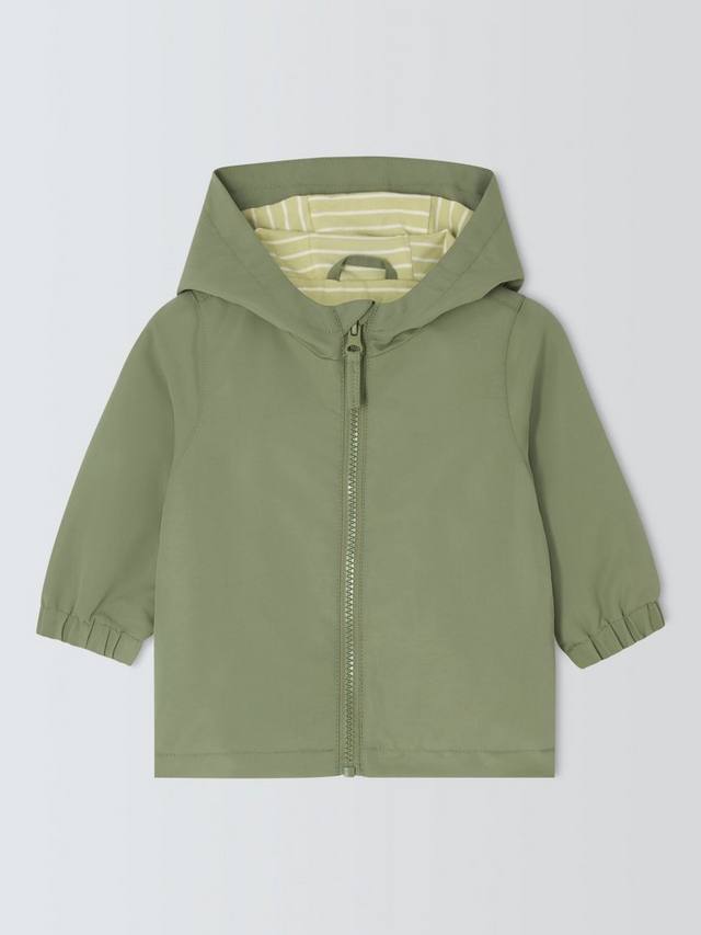 

Детская куртка packaway rain mac John Lewis, цвет Olive Green