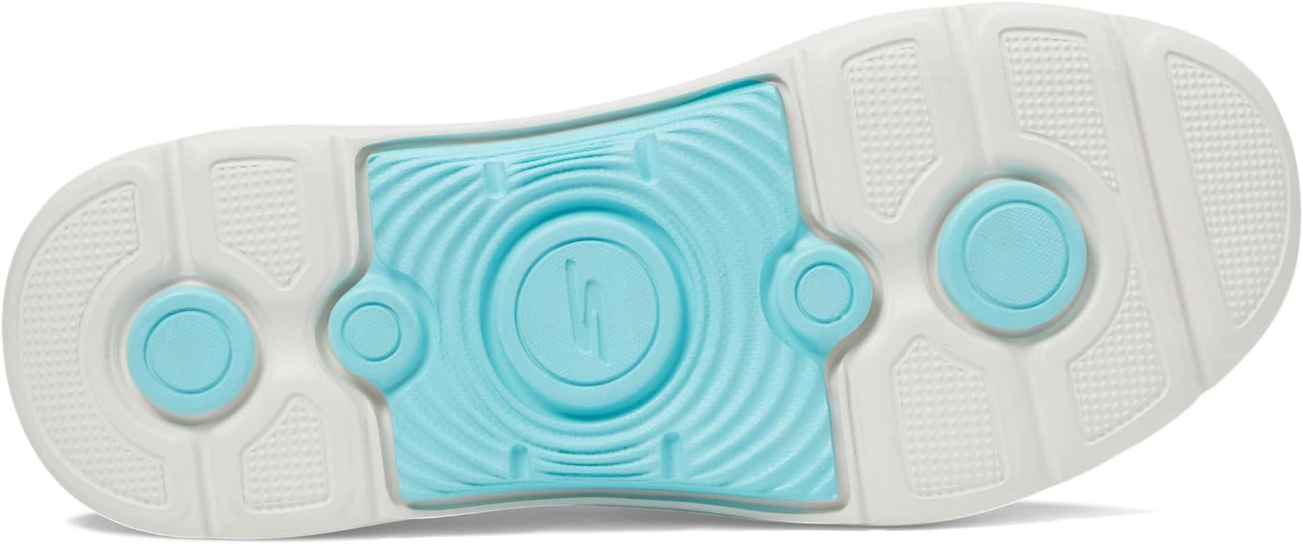 Кроссовки SKECHERS Performance Go Walk Arch Fit 2.0 Eliza, цвет Gray/Turquoise — фото 3