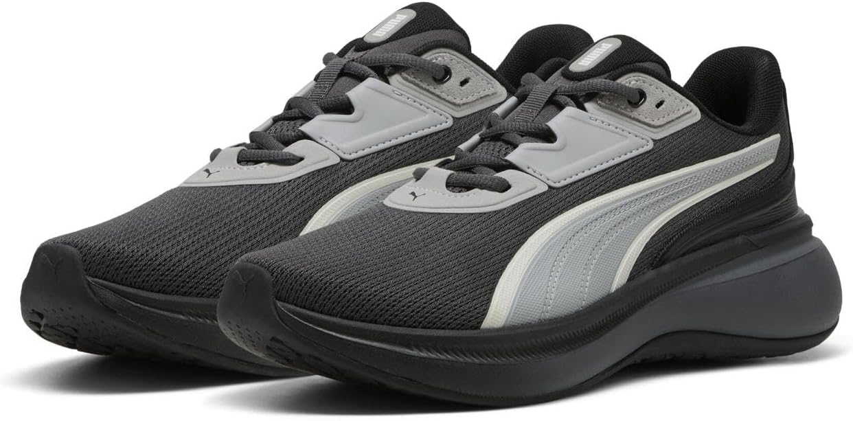 

Беговые кроссовки PUMA для мужчин, черный/серый