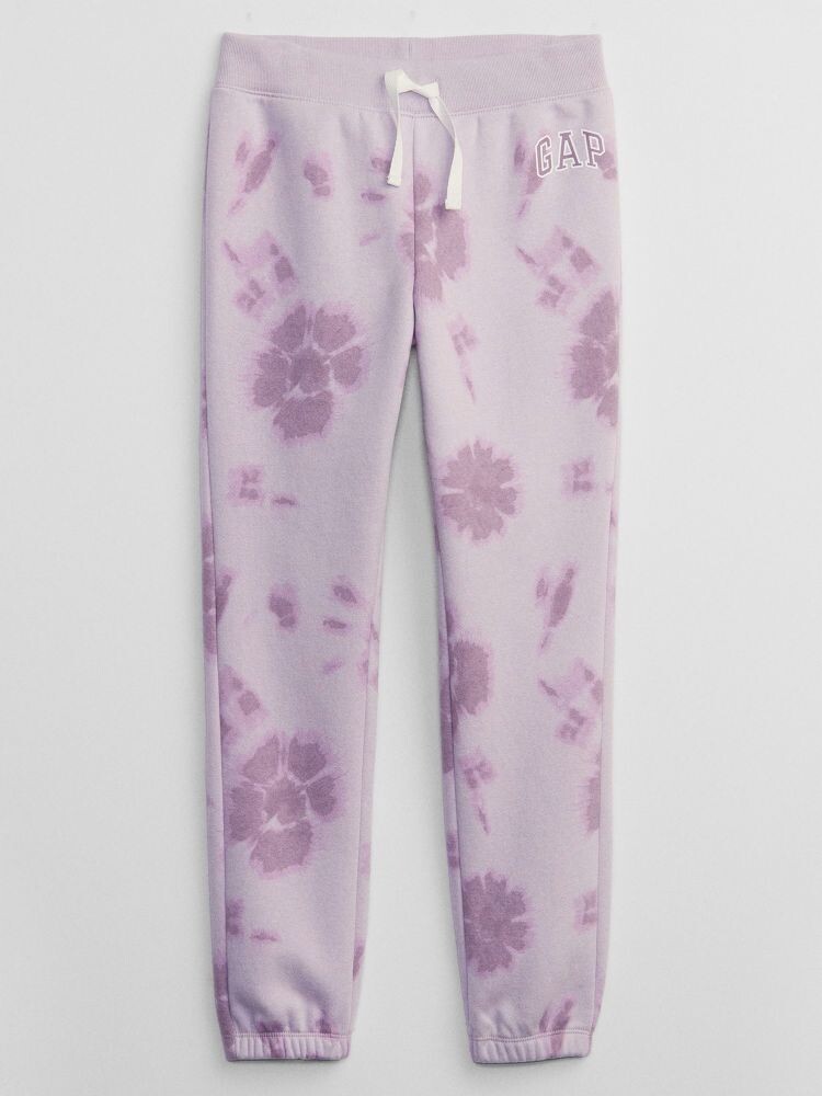 

Детские спортивные штаны из батика Gap, фиолетовый