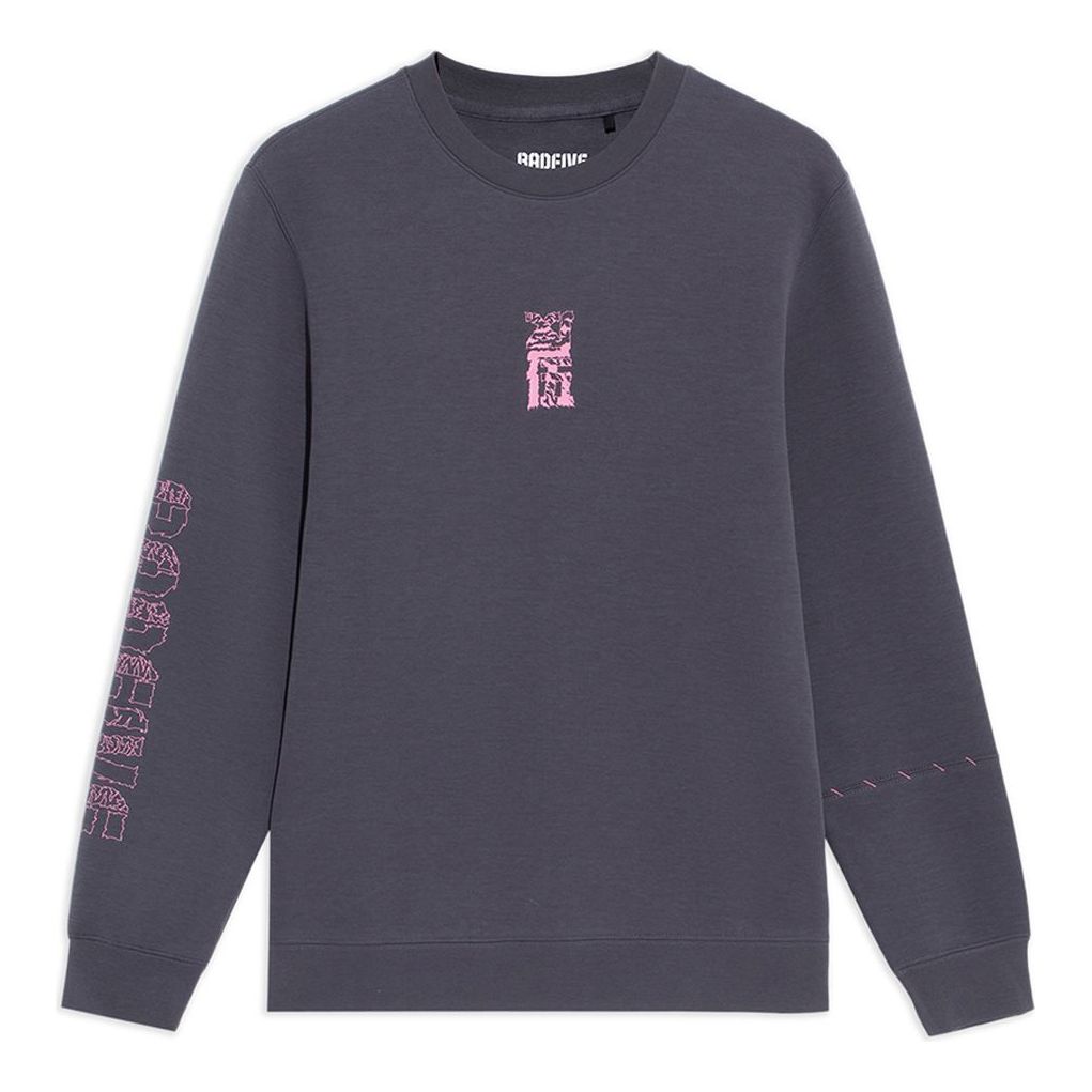 

Спортивная толстовка Li-Ning BadFive Graphic Sweatshirt 'Grey' AWDS135-2, серый