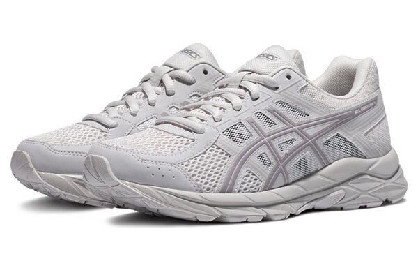 Кроссовки гель contend 4 Asics, серый — фото 2