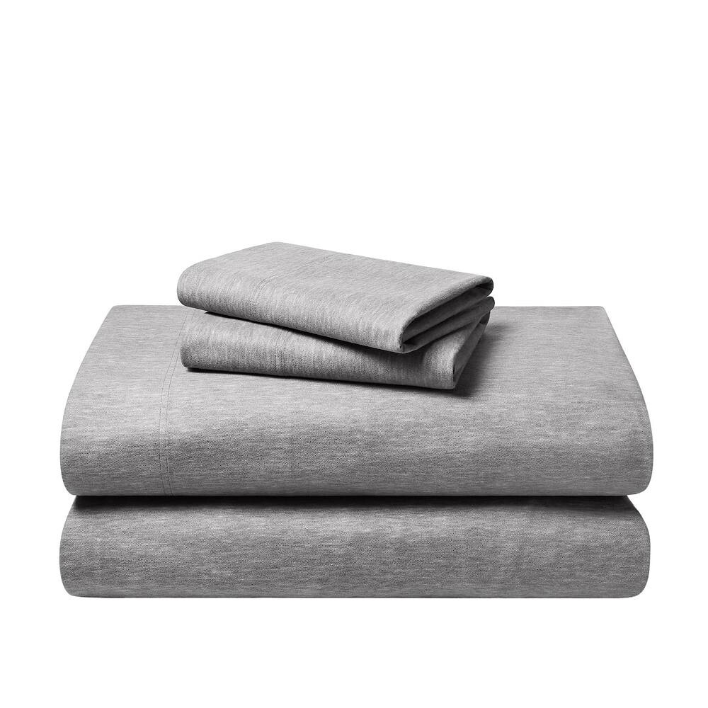 

Комплект простыней из хлопковой фланели Bare Home, цвет Heather Light Grey