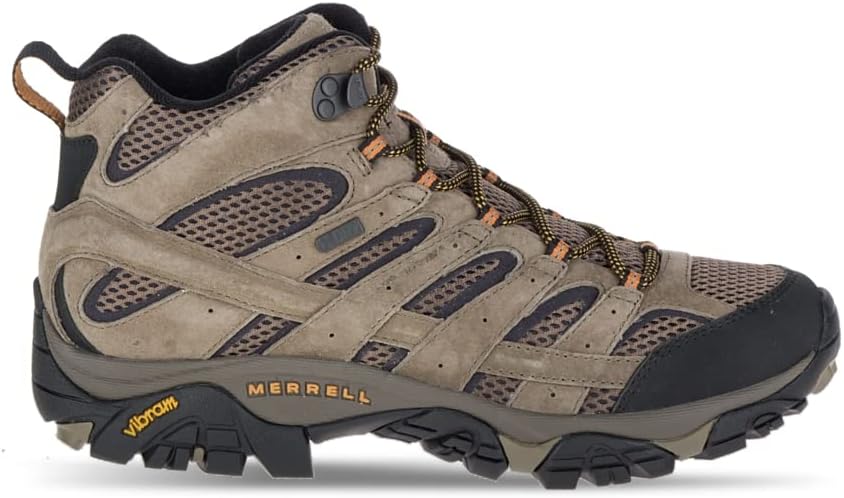 Мужские походные ботинки Merrell Moab 2 Mid водонепроницаемые, Walnut — фото 2