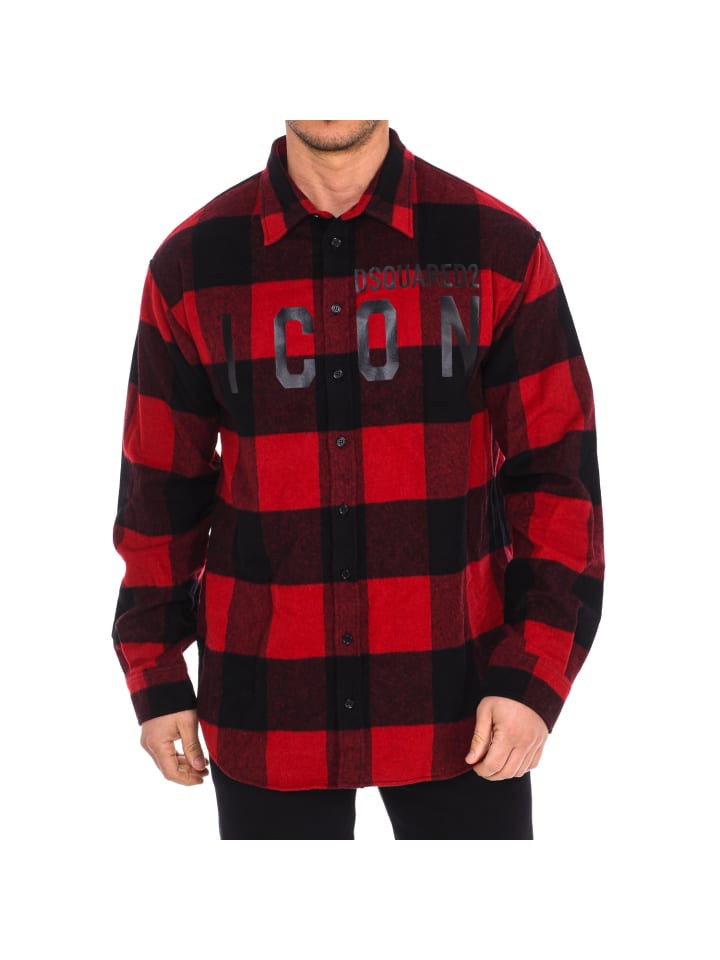 

Dsquared2 Красная рубашка