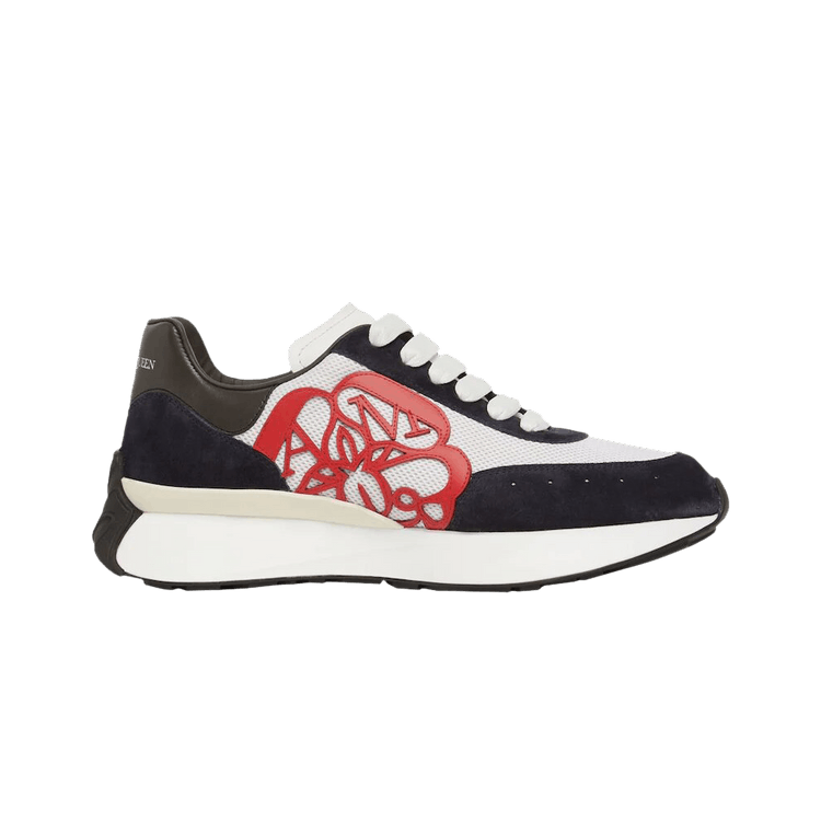 

Кроссовки Alexander McQueen Sprint Runner 'White Red', белый