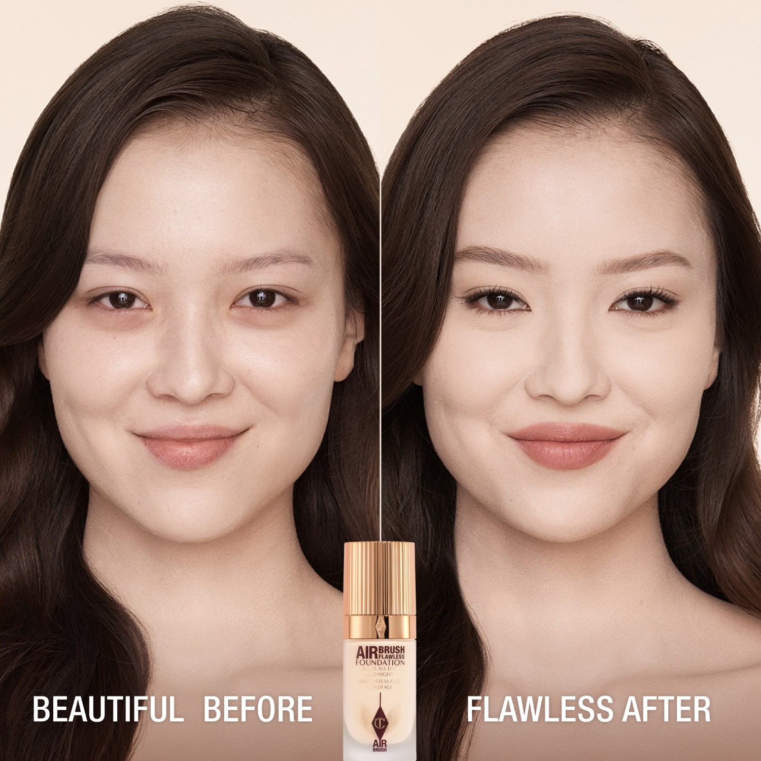 Тональный крем Charlotte Tilbury Airbrush Flawless Foundation, оттенок Neutral 1, 30 мл — фото 2