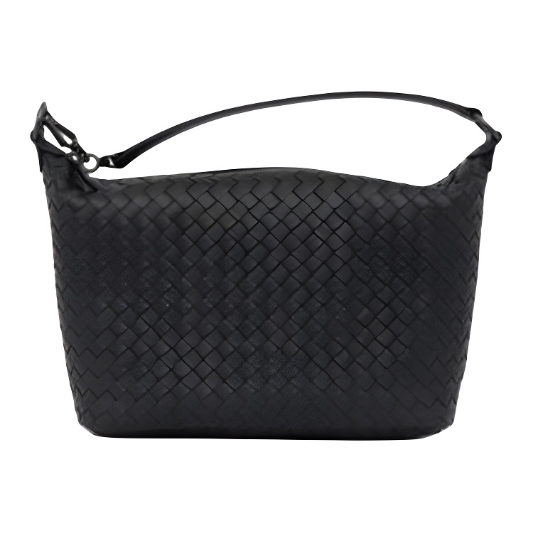 

Кожаная женская сумка через плечо черная Bottega Veneta