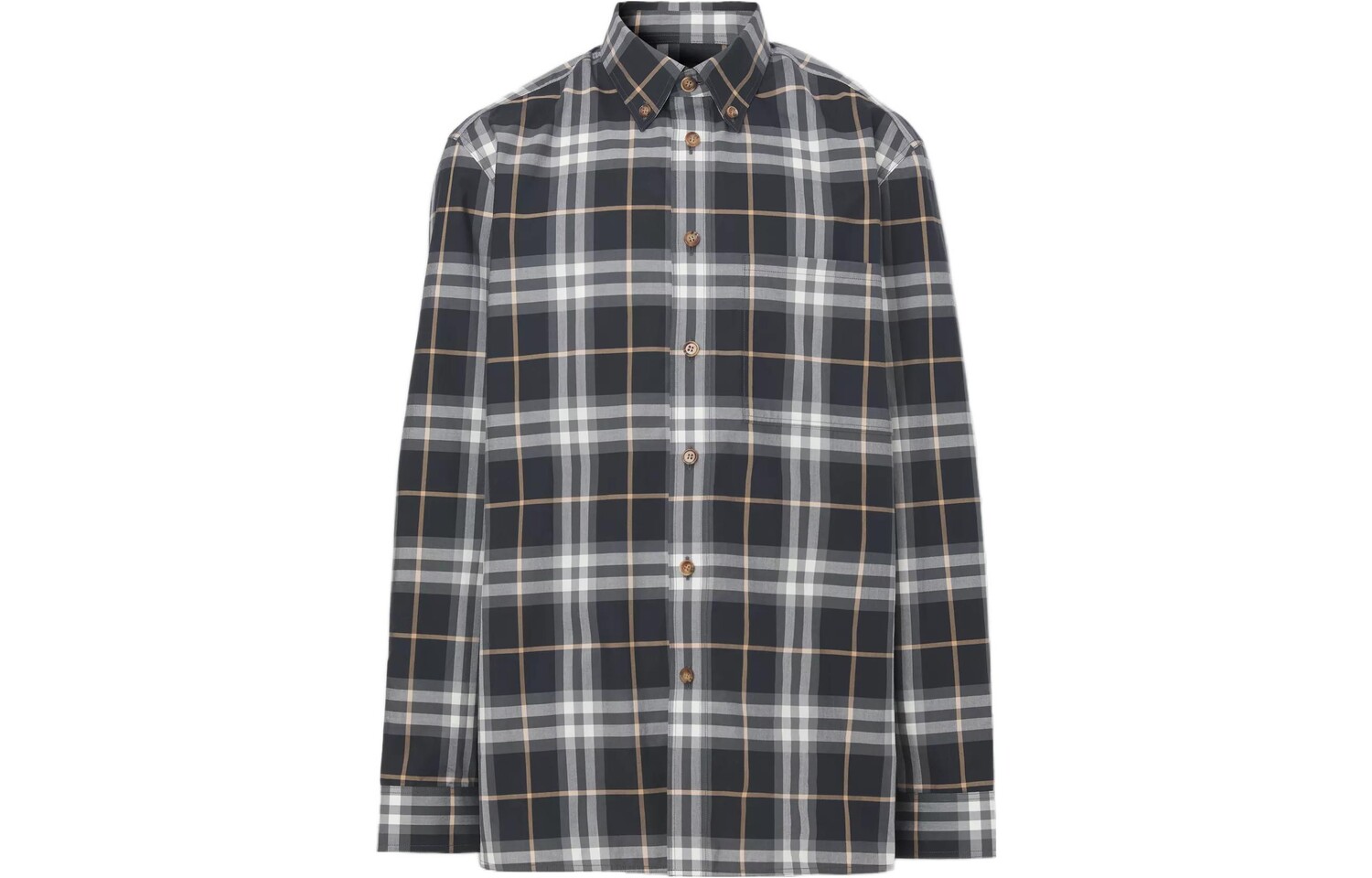 

Рубашка мужская Burberry, серый