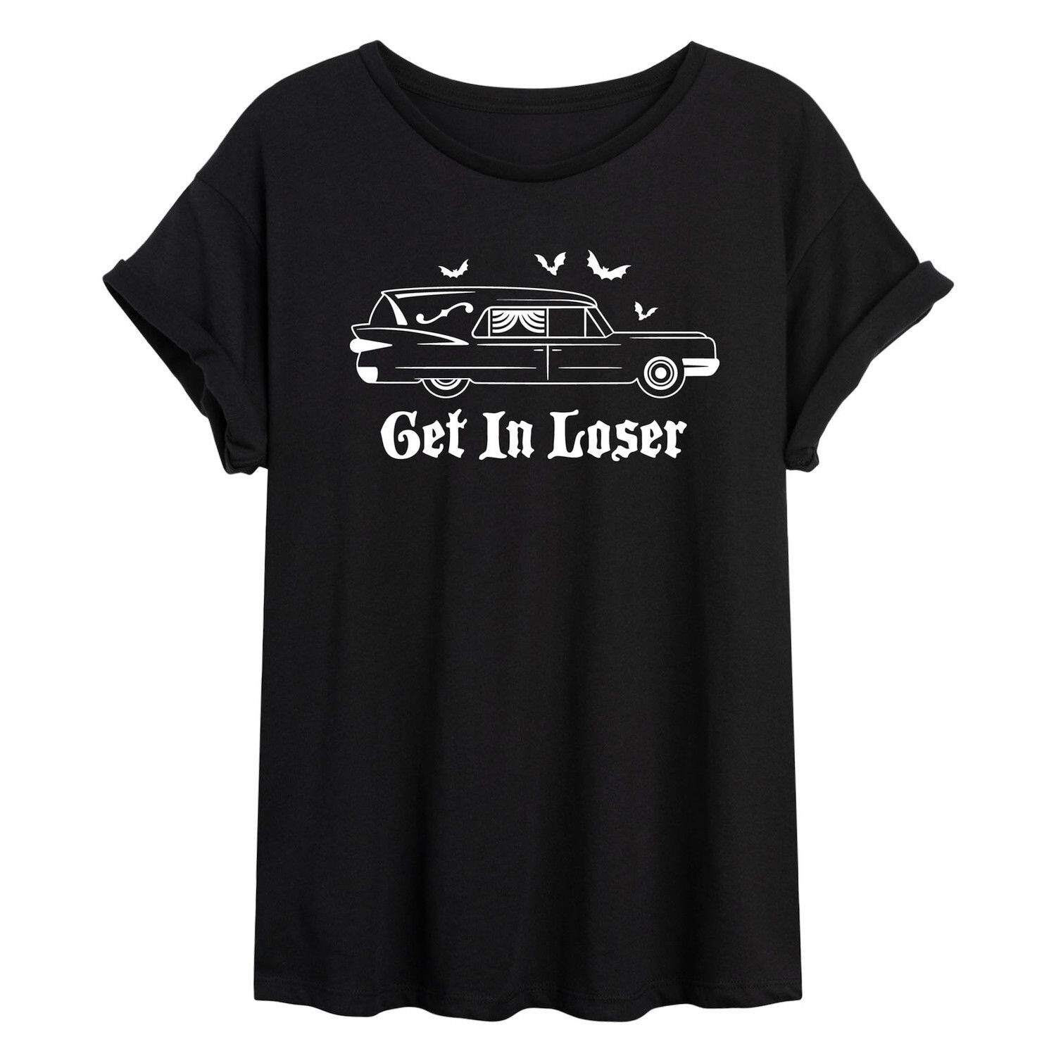 

Струящаяся футболка Get In Loser Hearse для юниоров Licensed Character