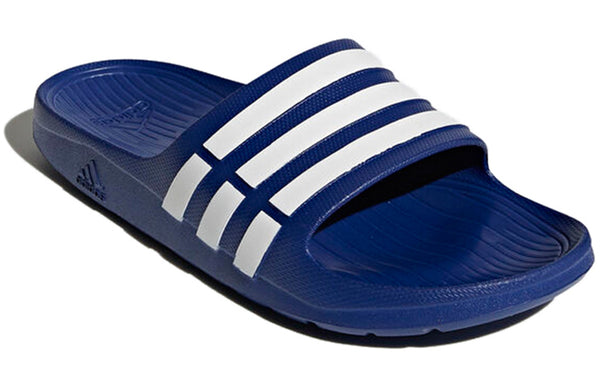 Кроссовки duramo slide 'blue' Adidas, синий — фото 2