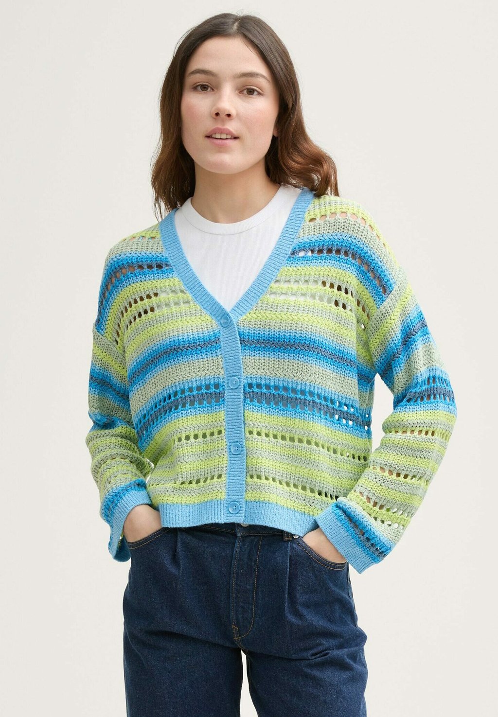

Кардиган TOM TAILOR DENIM, зеленый